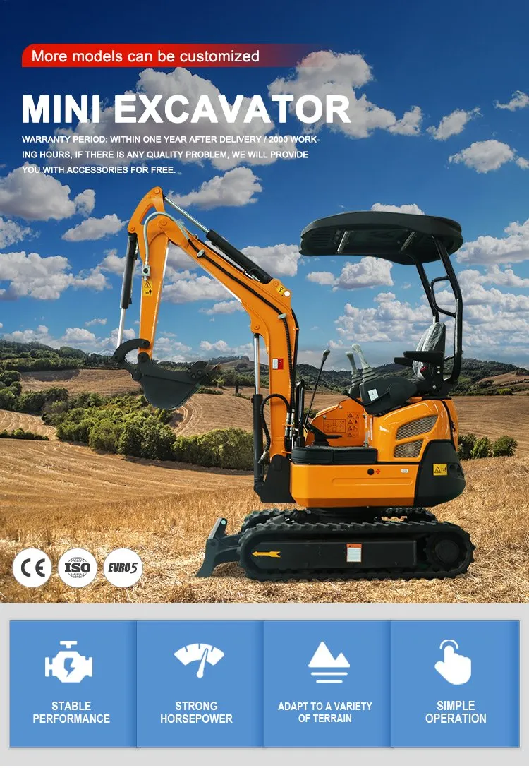 Chinese Mini Excavator LFT-08 China New Smallest Crawler Excavator Micro Mini Agricultural Excavator Low Price Earth-Moving Mach