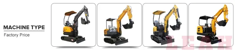 Household China EPA Mini Excavator 1 Ton Spare Parts Crawler Hydraulic Excavators Agriculture Free Shipping Diggers