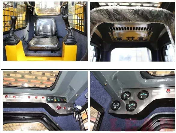 Excellent Traction Lonking Jc308 Skid Steer Mini Loader