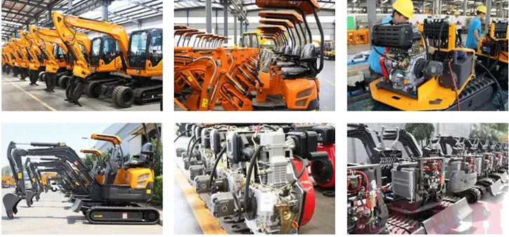 Chinese Cheap Price Hydraulic 12 Ton Wheel Excavator for Sale