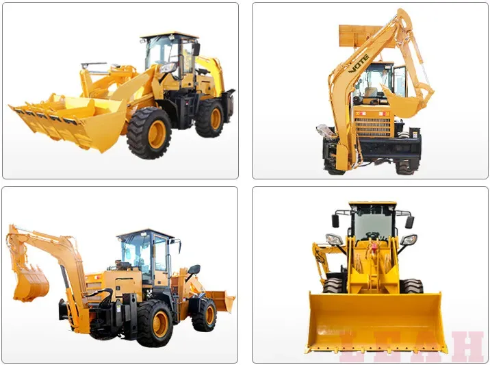 Mini Ultra PRO Top Small Front Speed Backhoe Wheel Loaders Price List Bucket Teeth 3 Ton Attachment Bucket Loaders Backhoe